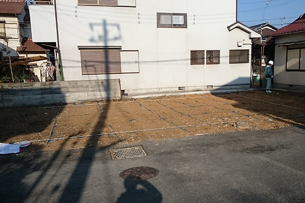 加古川の家Ⅱ柱状改良３