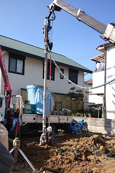 加古川の家Ⅱ柱状改良５