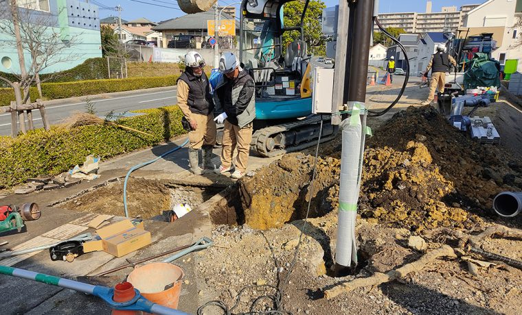 水道管引込み